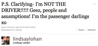 Illustration for article titled Courtney Love Returns To Twitter; Lindsay Lohan Hits The Road